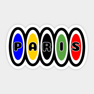 Paris Olympic styles Sticker